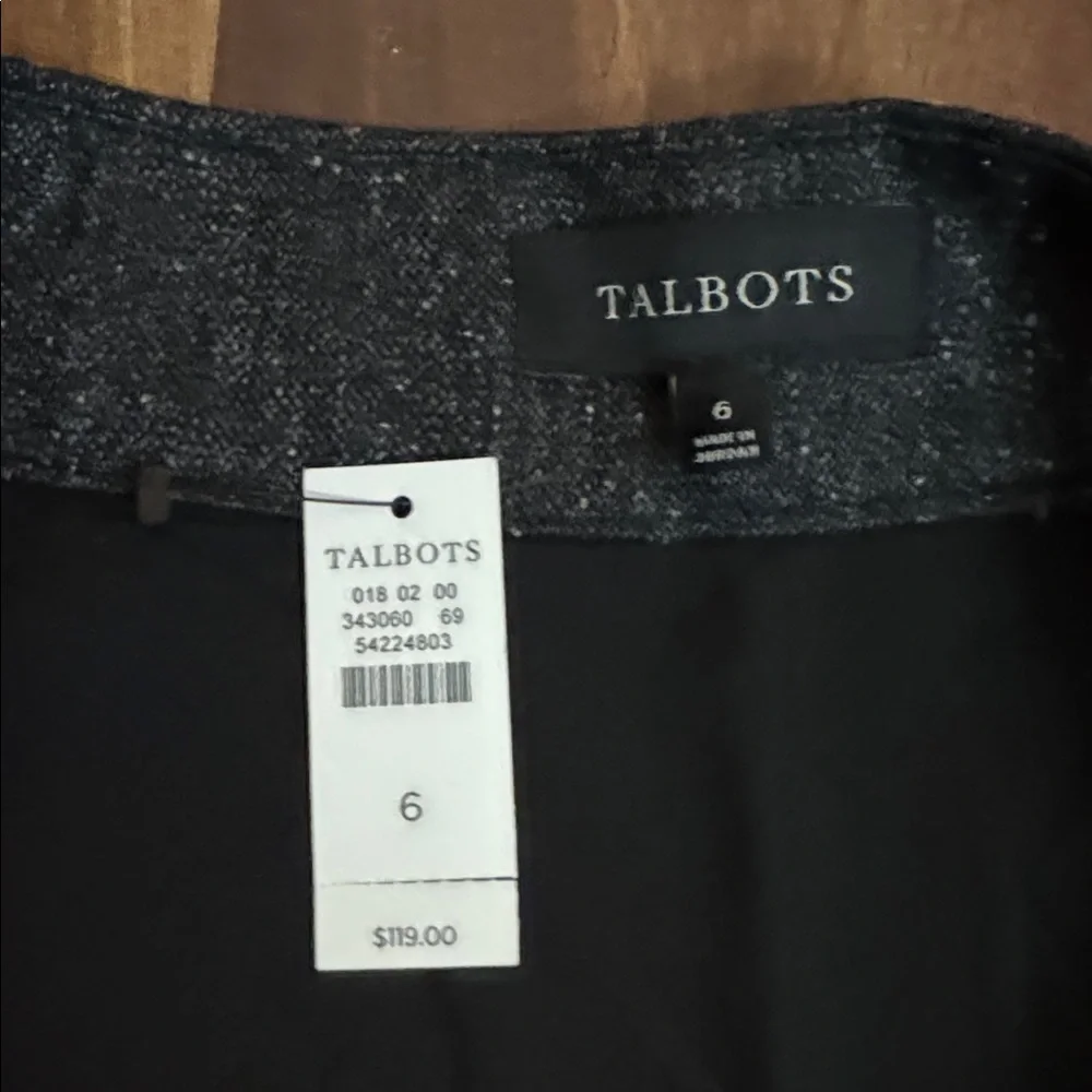 Talbots  A-Line Midi Skirt Size 6